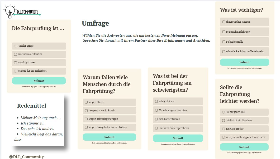Die Fahrprüfung: Stress oder Routine? 