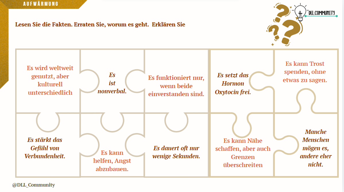 Die Kraft der Umarmung