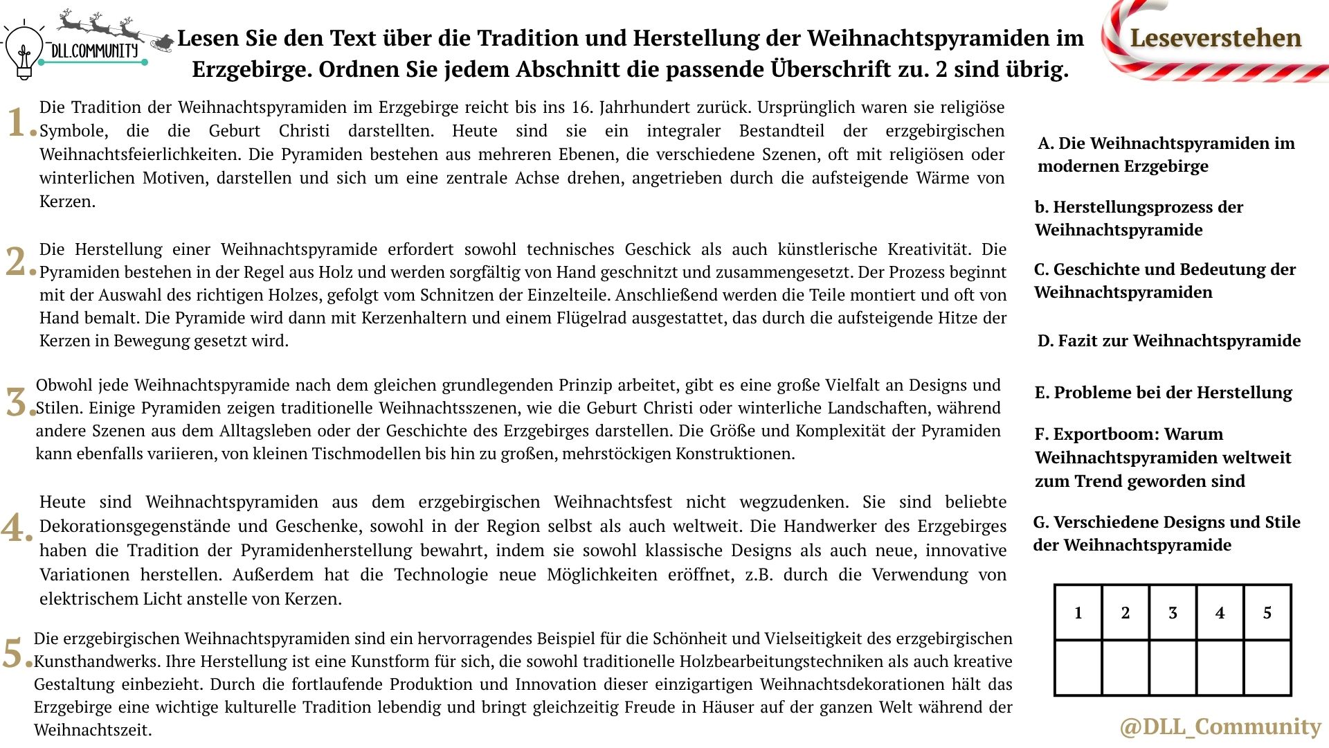 Weihnachtspyramiden – mehr als Deko!